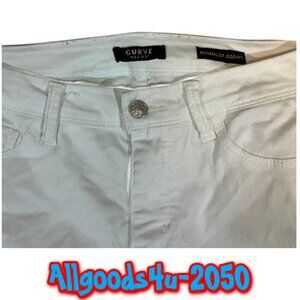 Curve Appeal Minimalist White Jeggings – Size 4 Stretchy Fit
